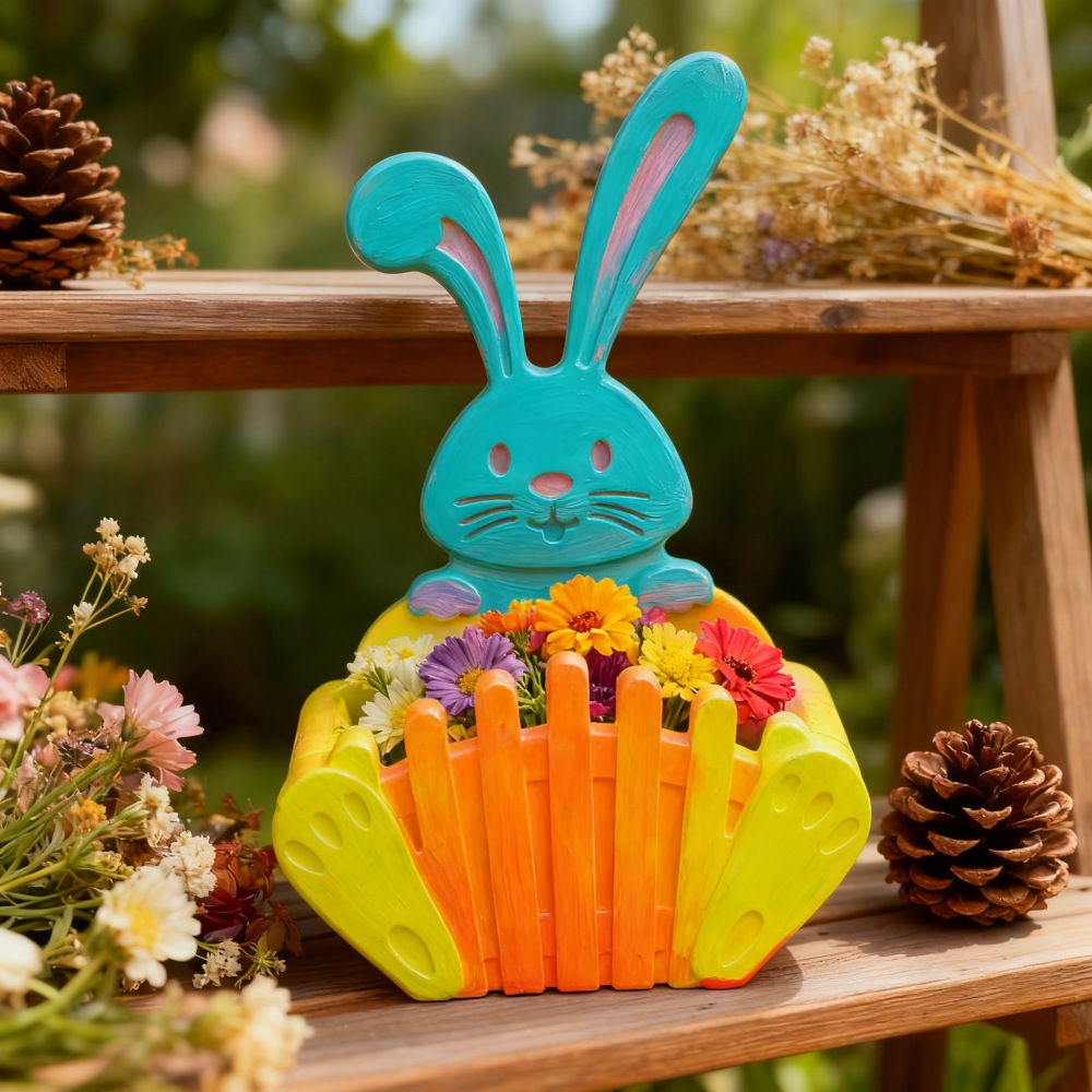 DIY イースターデコレーション レジンバニーシリコンモール - Bunny Cake Mold のレビューと価格