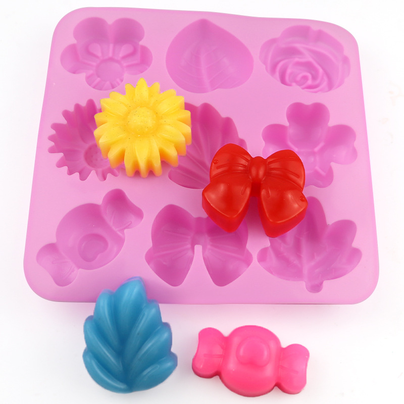 ローズシリコーン型花の葉ケーキデコレーションツールひまわり弓 - Bunny Cake Mold のレビューと価格