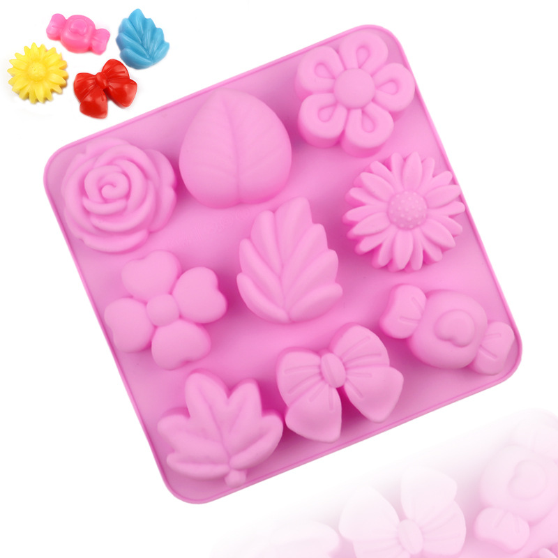 ローズシリコーン型花の葉ケーキデコレーションツールひまわり弓 - Bunny Cake Mold のレビューと価格